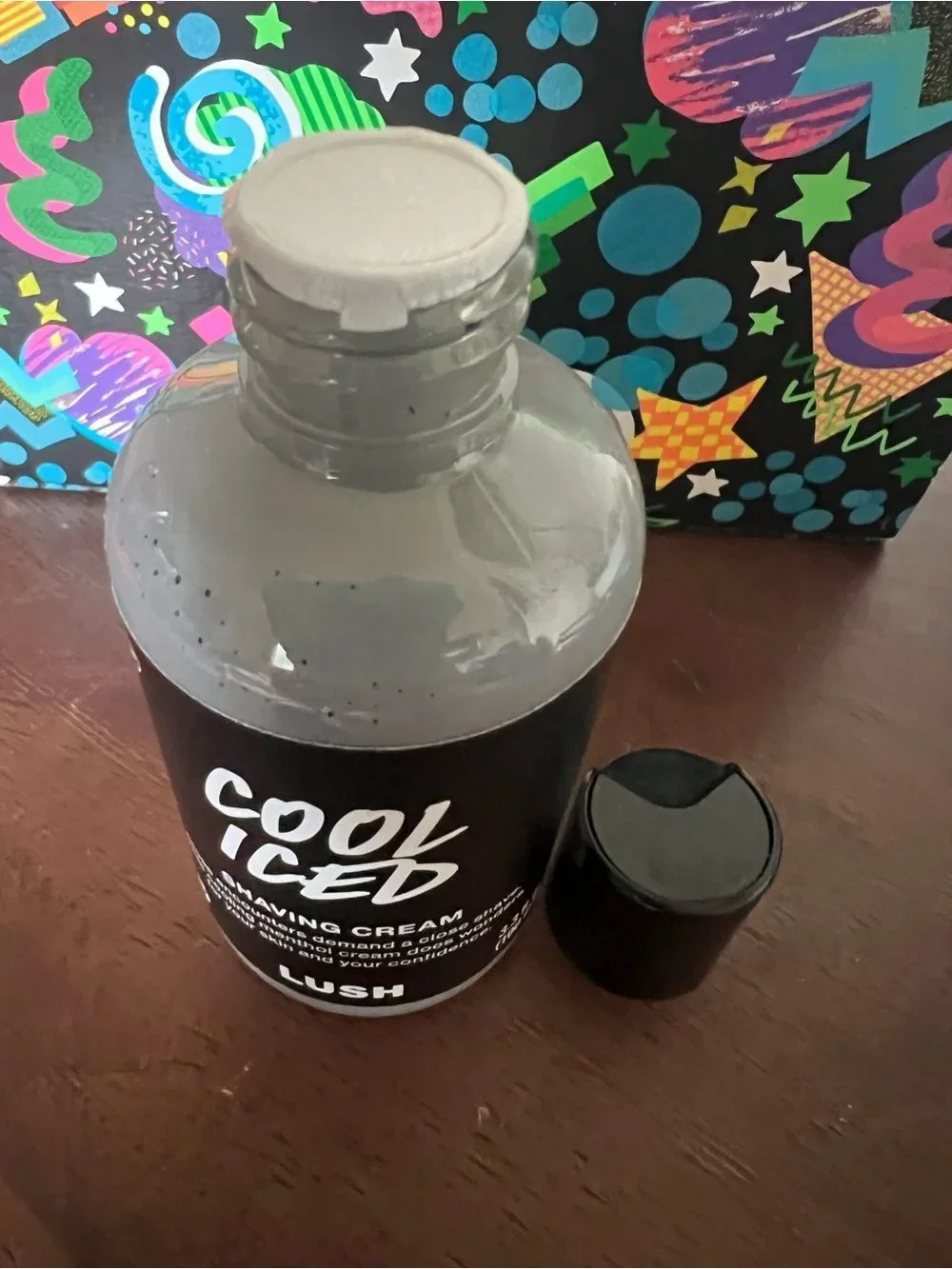 LUSH COOL ICED SHAVING CREAM 3.3 oz BRAND NEW SEALED NOT JUST 4 DUDES! I♥️IT!